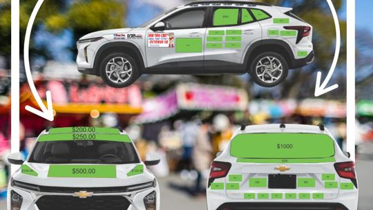2025 Chevy Trax will be raffled at Peanut Festival