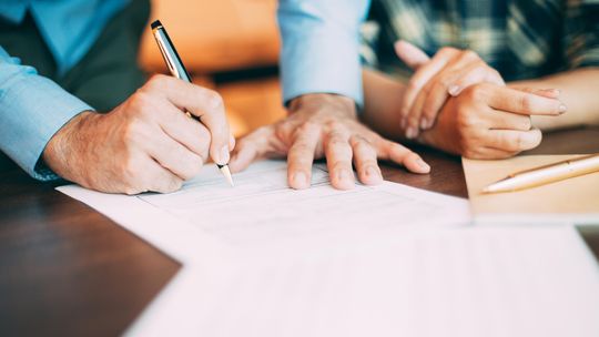 Agreed upon, in writing,  and temporary