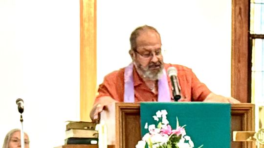 Alegria delivers first CUMC sermon