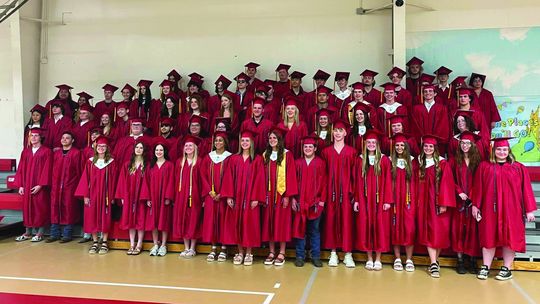 Area graduations will be held May 24, 31