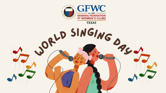 Area woman’s clubs invite all to join in World Singing Day