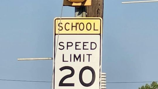 Beware return of school zones