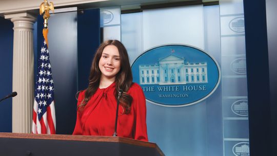 C'ville native interns in the White House Press Office