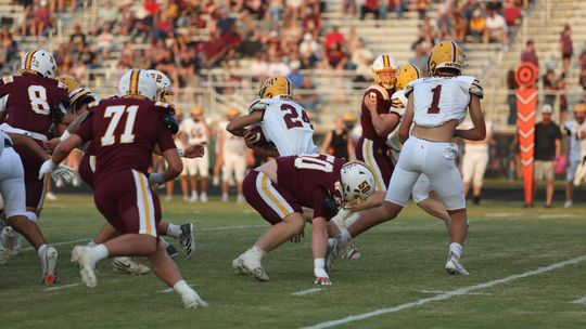 Collinsville alums match football wits Friday night