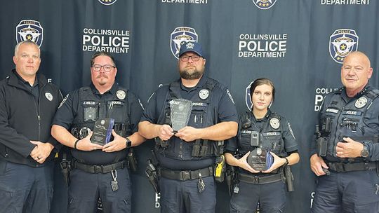 Collinsville council honors Lifesavers, police officers