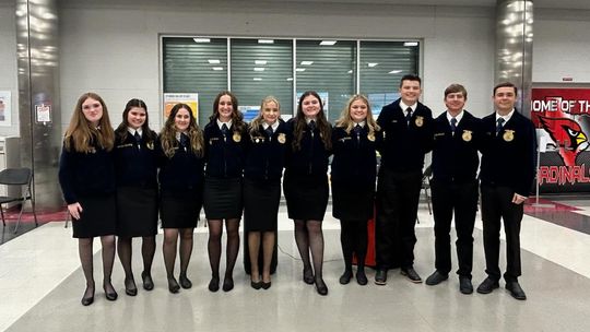 Collinsville well-represented at  District FFA banquet