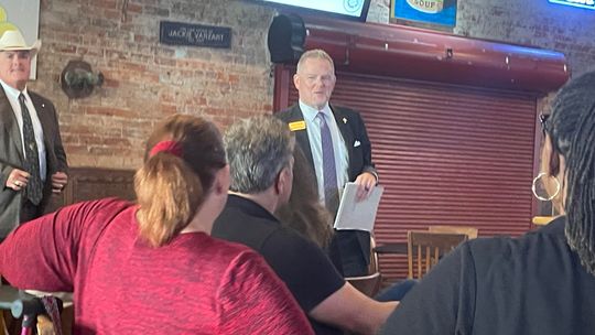 ‘Donuts with DA’ event raises awareness about online crimes, provides suggestions for avoidance