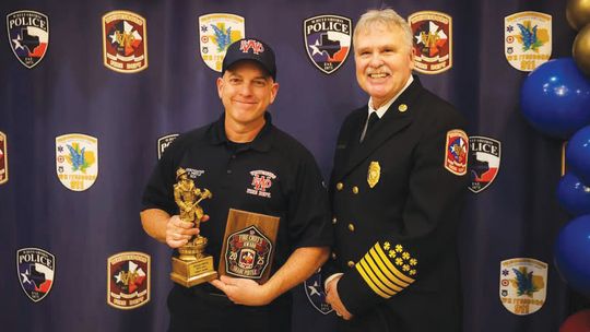 Fire, police, dispatch recognized at annual WFD awards banquet
