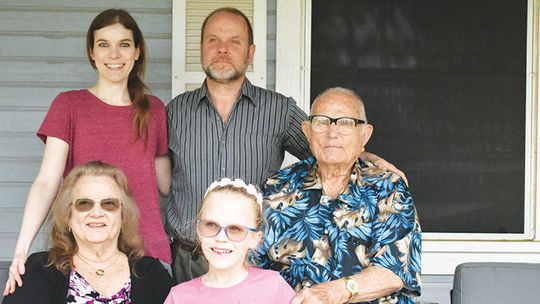 Five generations of Bakers...