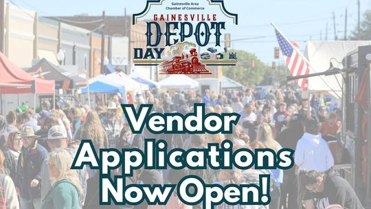 Gainesville Chamber opens vendor registration for 39th Annual Depot Day