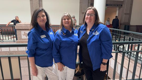 GFWC History Club addresses state legislators to fight human trafficking