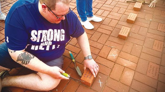 KCB 6th annual memorial brick installation event a success