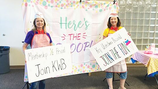 KWB, KCB both update their communities at ice cream socials