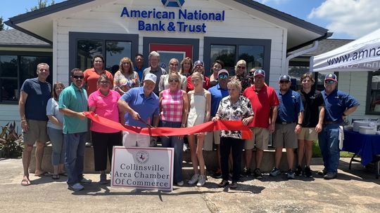 Lake Kiowa ribbon cutting