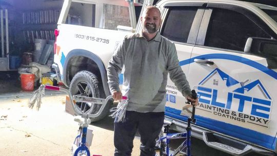 Local business’ bike give-away inspires generosity in others