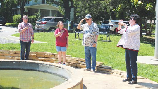 Memorial Day observed with ‘Taps’ at Trollinger Park