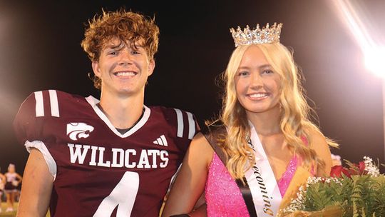 Moore crowned Homecoming Queen for Callisburg High