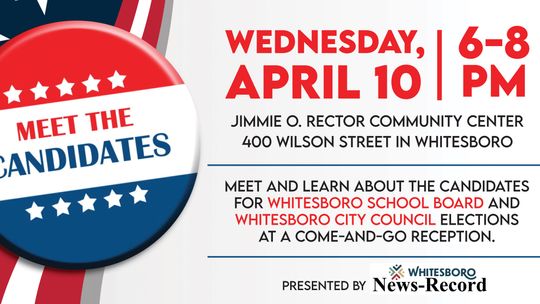 News-Record to host Whitesboro ‘Meet the Candidates’ reception for public on April 10