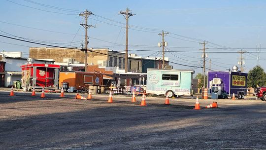 Parking lot construction to  increase safety