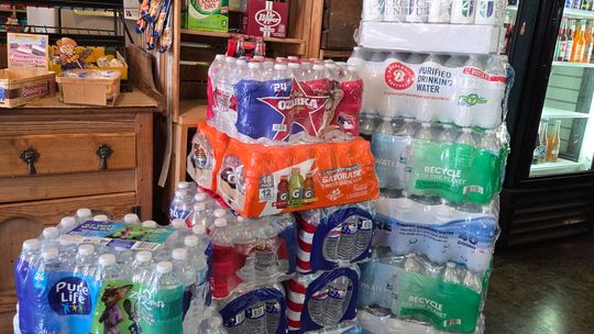 Pirate Island water drive helps Collinsville firefighters beat the heat