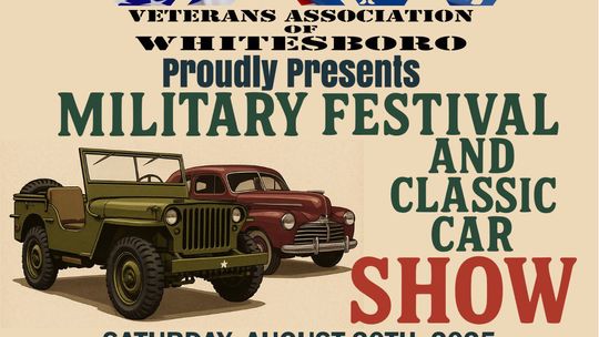 Plans moving forward for Aug. 30 VAW Military Festival, Car Show