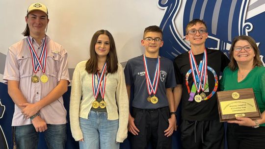 Tioga students find success in words and numbers