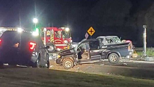 Two dead in 3-car crash Saturday night in W’boro