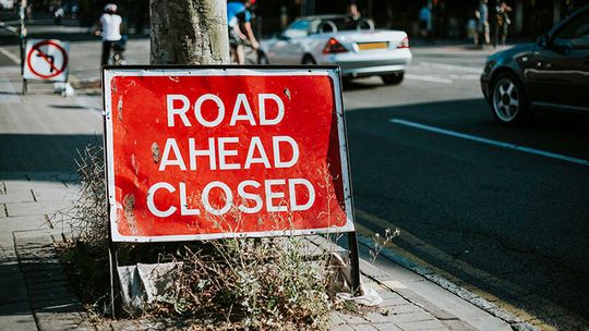 US 75 southbound frontage road to close