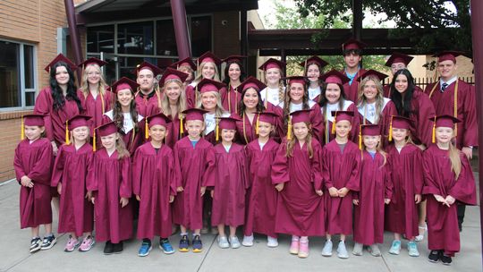 W’boro Kindergarteners offer advice to graduating seniors