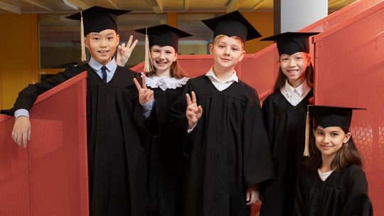 W’boro kindergarteners offer life advice to high school grads