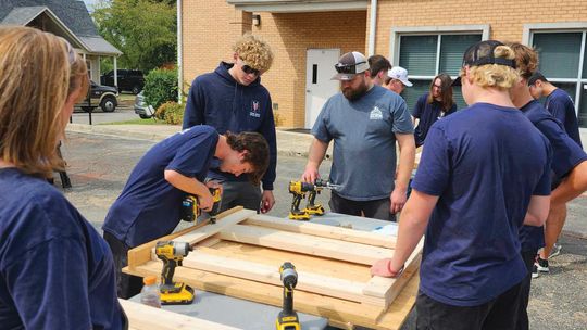 W’boro SHP chapter builds beds for area kids