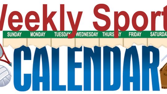 Weekly Sports Calendar- Feb. 2-8, 2024