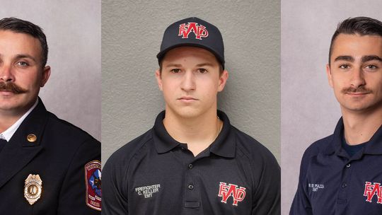 Whitesboro Fire Department adds three paramedics to its ranks