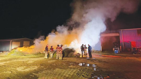 WFD assists with C’burg structure fire