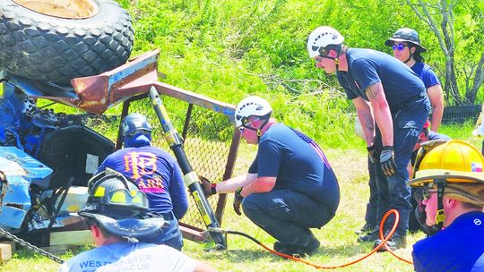 WFD gets agriculture rescue training at College Station