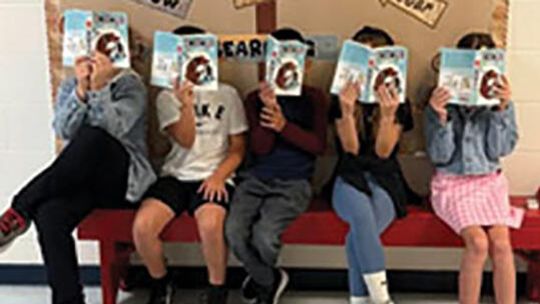 WGRSPA completes annual third grade book project at S&S Elementary School