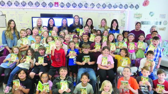 WGRSPA gives the gift of reading...