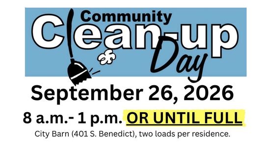 Whitewright sets Community Clean-Up Day for Sept. 26