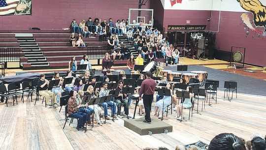 WISD bands host annual Sundaes on Sunday fundraiser, combined concert