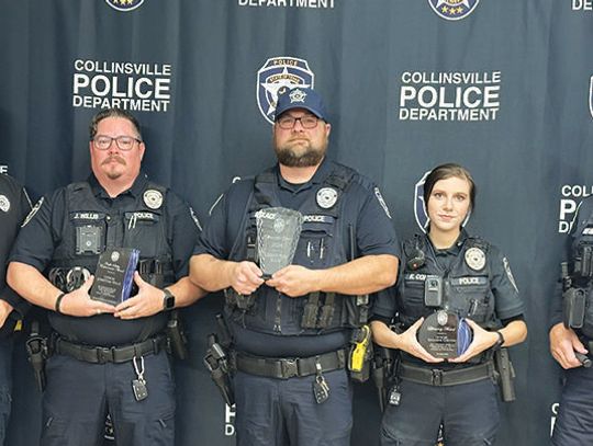 Collinsville council honors Lifesavers, police officers