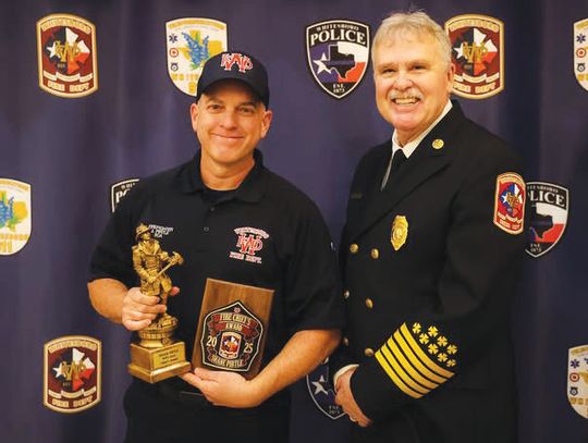 Fire, police, dispatch recognized at annual WFD awards banquet