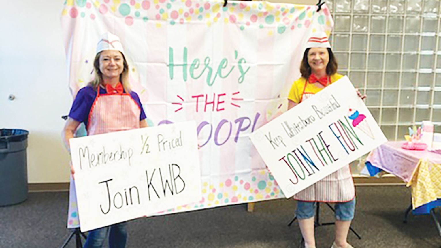 KWB, KCB both update their communities at ice cream socials