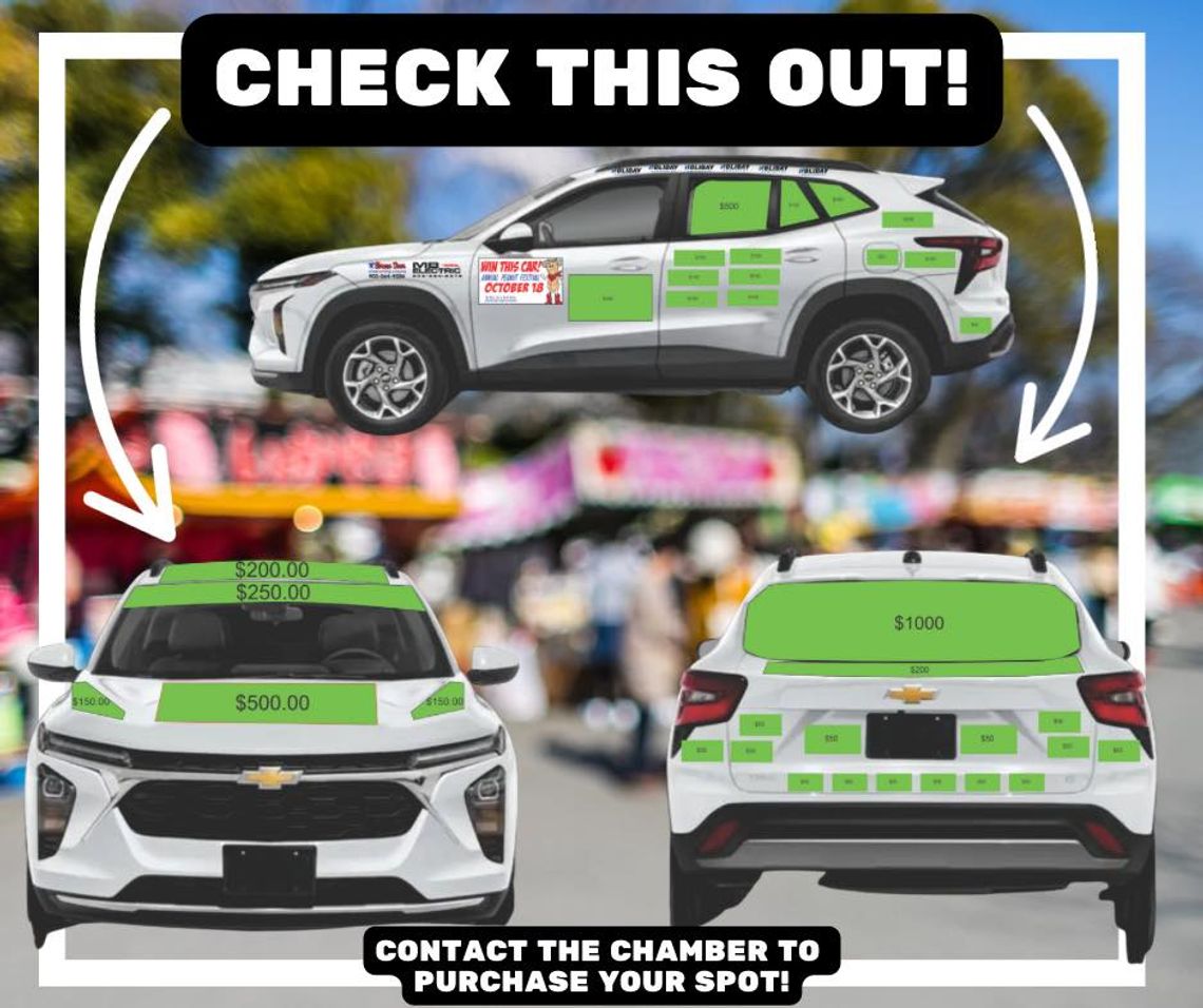 2025 Chevy Trax will be raffled at Peanut Festival 2025 Chevy Trax will be raffled at Peanut Festival