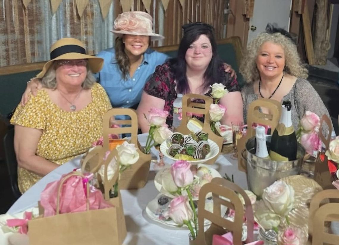 Area tea parties are a popular way to celebrate Mother’s Day