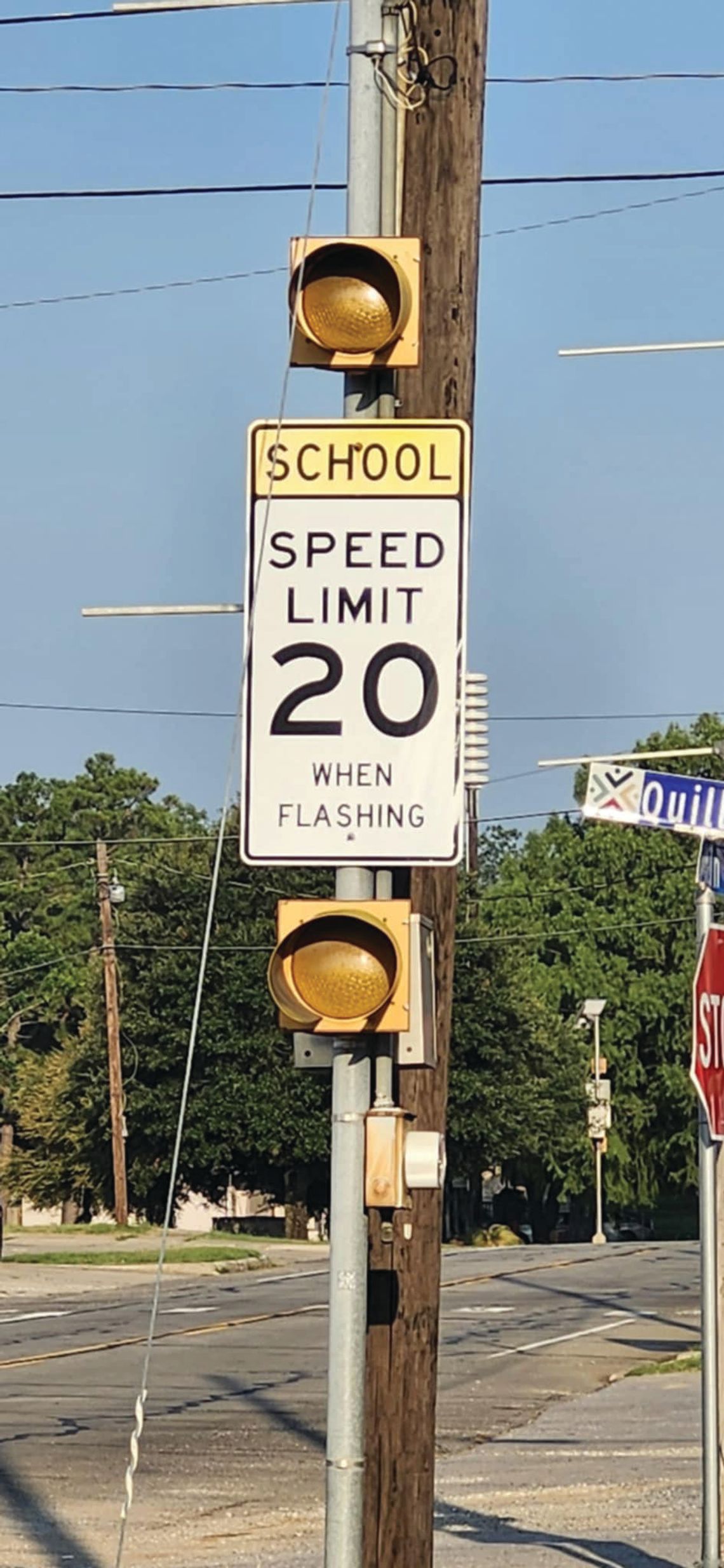 Beware return of school zones