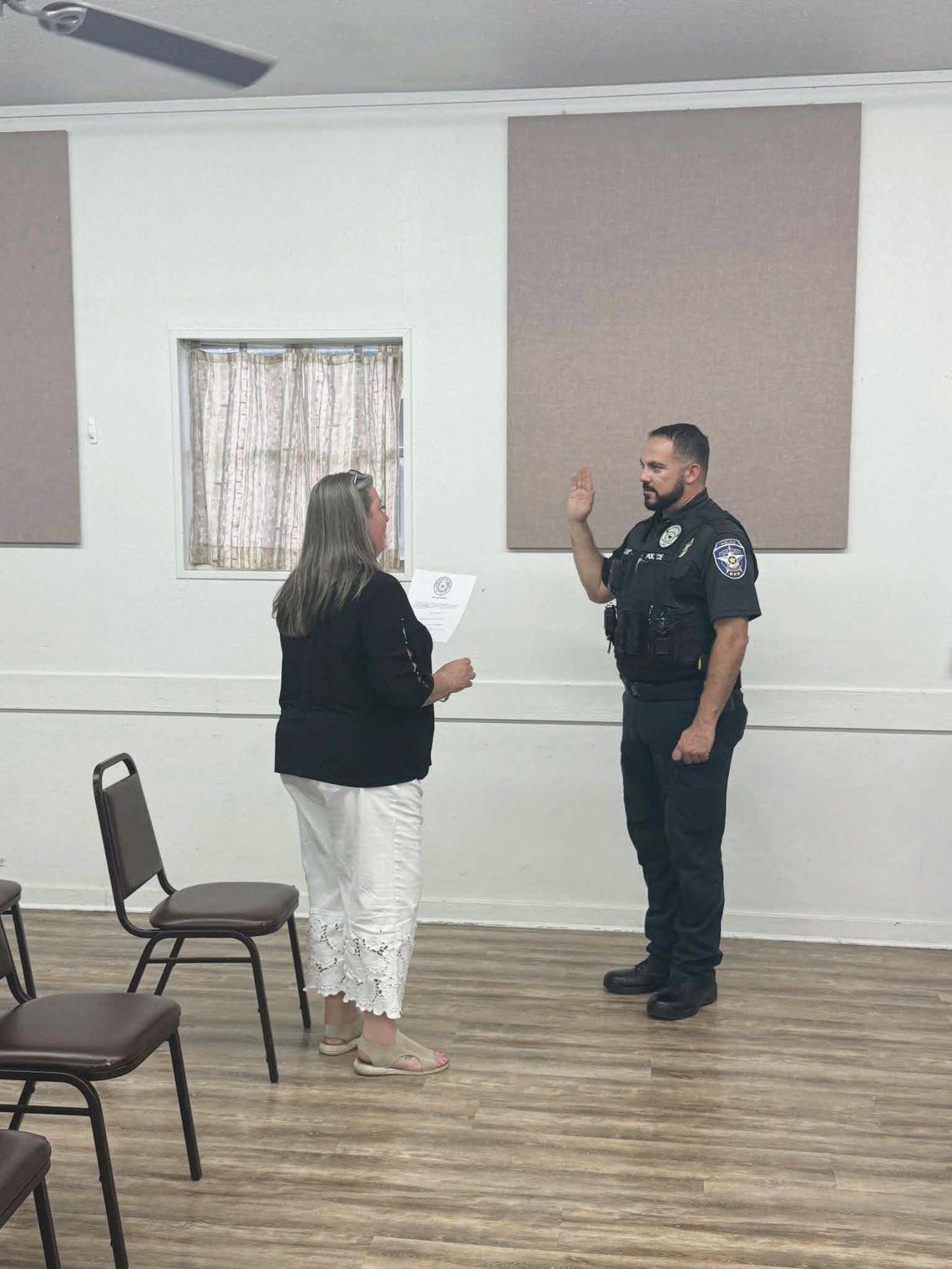 Cheshire sworn-in as Collinsville Police Chief Cheshire sworn-in as Collinsville Police Chief