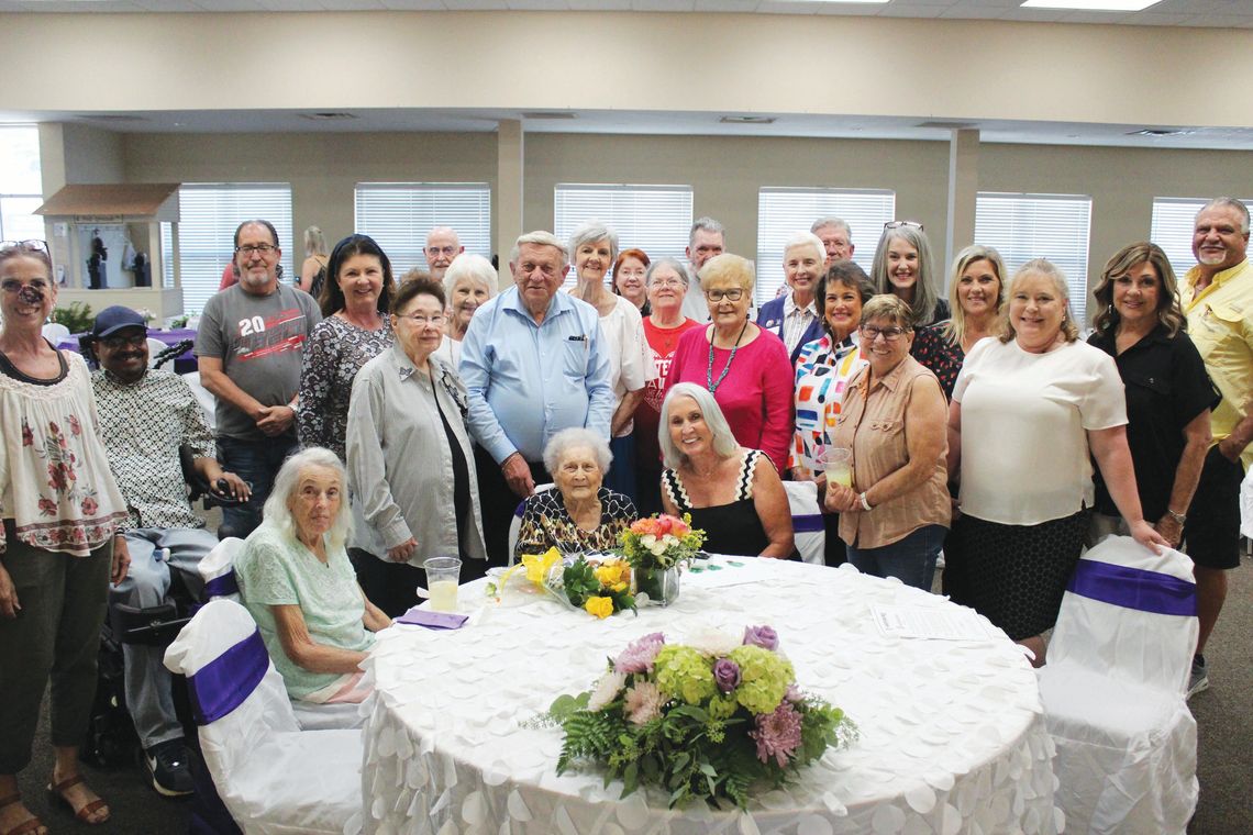 Citizens gather to celebrate Elizabeth ‘Liz’ Morelan, 103-year-old ‘community matriarch’