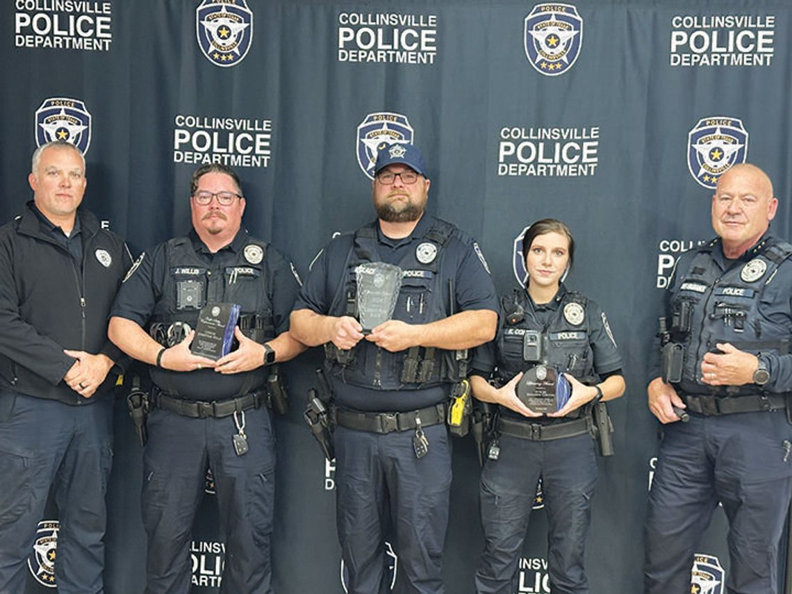 Collinsville council honors Lifesavers, police officers