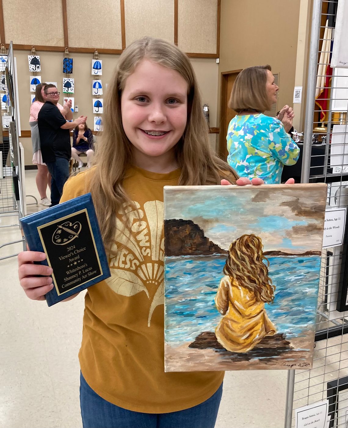 Community art show sees record participation