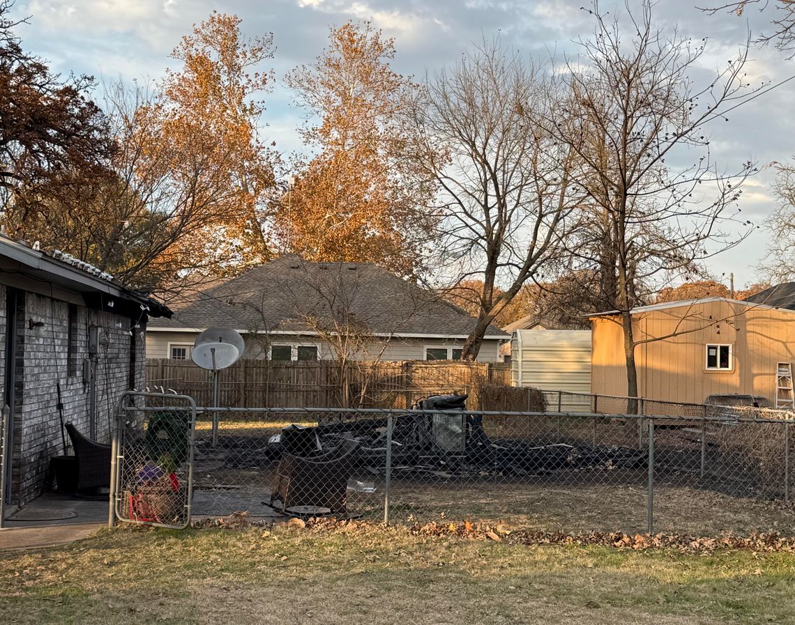 Crews work two fires on Tuesday